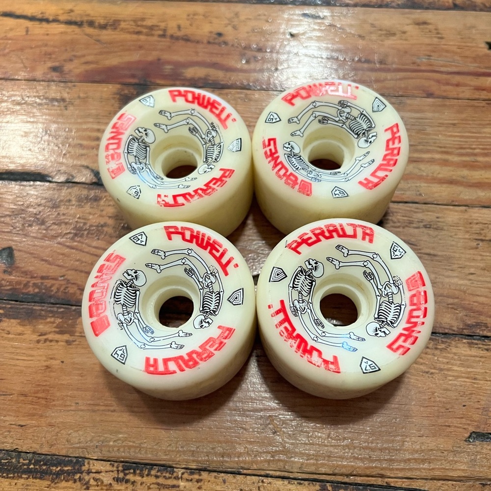 Powell Peralta G-Bones 97A 65MM White Skateboard Wheels